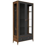 Витрина стеклянная из массива бука Tasteful Furniture варинант исполнения - 1 | Loft Concept в Самаре