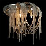 Бра с металиическими цепочками и дугообразными элементами Atlantis Chain варинант исполнения - 6 | Loft Concept в Самаре