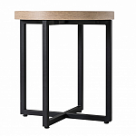 Стол журнальный круглый в стиле лофт Urban Style Space 2 варинант исполнения - 2 | Loft Concept в Самаре