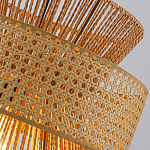 Подвесной светильник с абажуром из натуральных материалов Light Inside the Cell варинант исполнения - 5 | Loft Concept в Самаре