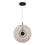 Подвесной светильник из фактурного двойного стекла Heterochromia варинант исполнения - 1 | Loft Concept в Самаре