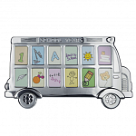 Фоторамка детская Childhood Corner Bus 12 фото варинант исполнения - 1 | Loft Concept в Самаре