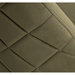 Стул велюровый хаки на золотистых металлических ножках Vendramin Chair варинант исполнения - 4 | Loft Concept в Самаре