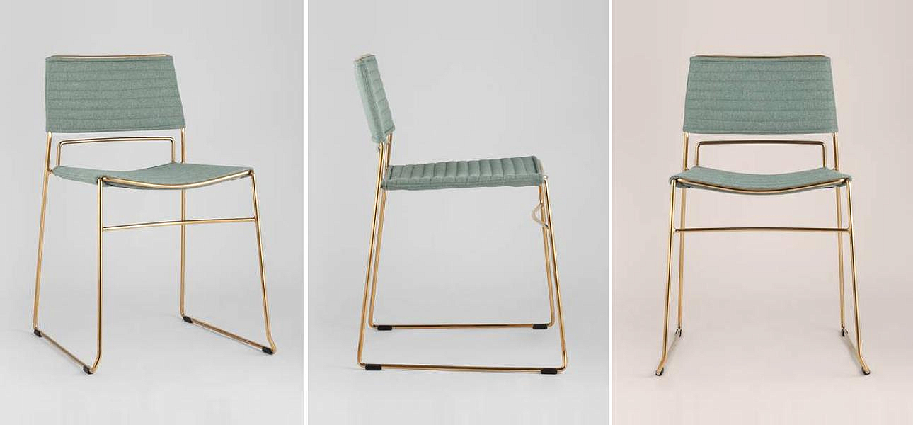Стул Samuel Chair Светло-Зеленый Стул Samuel Chair Светло-Зеленый - Loft-Concept в Самаре