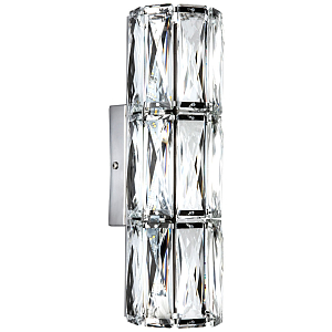 Хрустальное бра Marzia Crysral Chrome Wall Lamp