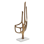 Аксессуар современный Абстракция Abstract Sculpture Brass варинант исполнения - 2 | Loft Concept в Самаре