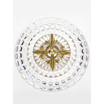 Конфетница из прозрачного рельефного стекла Eden Garden варинант исполнения - 3 | Loft Concept в Самаре