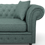 Мебельная ткань Шенилл бирюзовый цвет 138 см T4-31 варинант исполнения - 3 | Loft Concept в Самаре