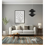 Подвесной вязаный черный светильник «Звезда Востока 02» варинант исполнения - 2 | Loft Concept в Самаре