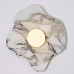 Бра с основанием волнистой формы Shaw Marble Lighting варинант исполнения - 1 | Loft Concept в Самаре