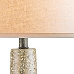 Настольная лампа на бетонном каркасе Polished Concrete Column варинант исполнения - 1 | Loft Concept в Самаре