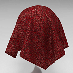 Мебельная ткань Шенилл бордовый цвет 138 см T4-23 варинант исполнения - 2 | Loft Concept в Самаре