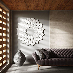 Гипсовая 3D Панель DRAGON SCALE - A  B  C  D варинант исполнения - 1 | Loft Concept в Самаре