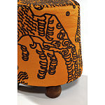 Пуф Wakonda Terracotta Tiger Mountain с Круглыми ножками  варинант исполнения - 3 | Loft Concept в Самаре