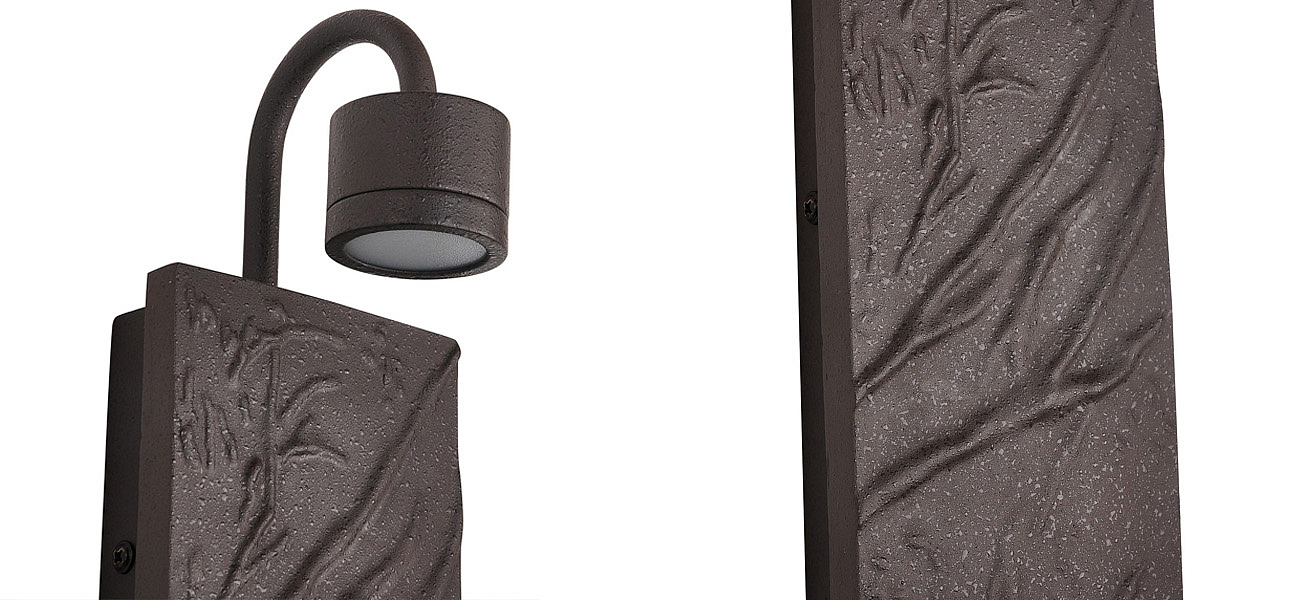 Бра с фактурой дерева Bark Black Бра с фактурой дерева Bark Black - Loft-Concept в Самаре