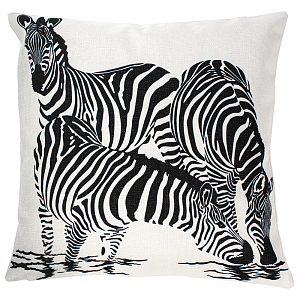 Подушка Three Zebras