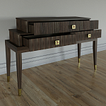 Премиальная Консоль с тремя ящиками Elsa Dreams Walnut варинант исполнения - 2 | Loft Concept в Самаре