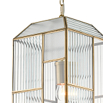 Подвесной светильник с рельефным стеклом Embossed Glass варинант исполнения - 1 | Loft Concept в Самаре