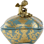 Фарфоровая шкатулка Angel with a rose варинант исполнения - 1 | Loft Concept в Самаре