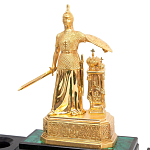 Настольный письменный набор из малахита и долерита Leader Organizer варинант исполнения - 3 | Loft Concept в Самаре