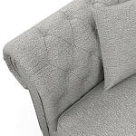 Мебельная ткань Шенилл серый цвет 138 см T4-29 варинант исполнения - 8 | Loft Concept в Самаре