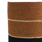 Плетеная корзина в полоску Kudio Wicker Basket варинант исполнения - 2 | Loft Concept в Самаре