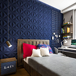 Гипсовая 3D Панель M-101 варинант исполнения - 2 | Loft Concept в Самаре