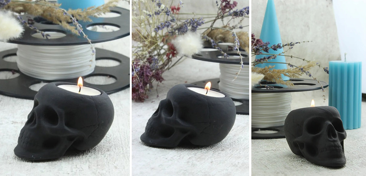 Подсвечник Black Skull Подсвечник Black Skull - Loft-Concept в Самаре