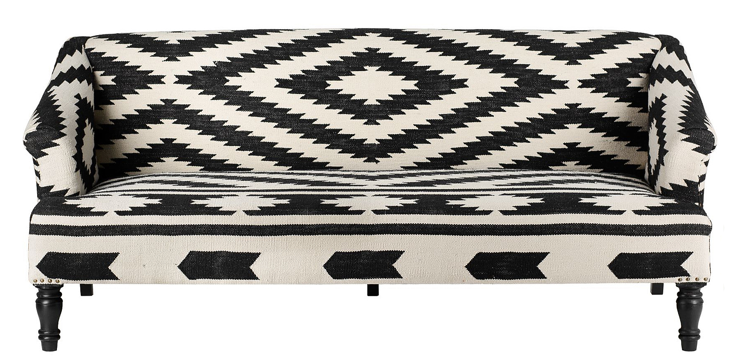 Диван Черно-Белый Келим KELIM Sofa - Loft-Concept в Самаре