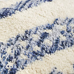 Чехол на подушку с узором в этно-стиле Blue Ikat варинант исполнения - 3 | Loft Concept в Самаре