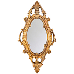 Зеркало настенное в ажурной раме бронзового цвета Classic Ornament Mirror варинант исполнения - 1 | Loft Concept в Самаре