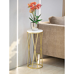 Столик дизайнерский Beige marble варинант исполнения - 6 | Loft Concept в Самаре