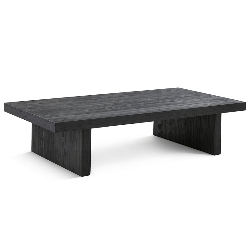 Журнальный стол из массива сосны Koda Coffee Table Черный Журнальный стол из массива сосны Koda Coffee Table Черный в Самаре | Loft Concept