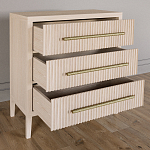 Комод Primo с 3 выдвижными ящиками Светлый дуб варинант исполнения - 5 | Loft Concept в Самаре