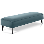 Мягкая банкетка с велюровой обивкой Velours варинант исполнения - 5 | Loft Concept в Самаре