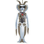 Кукла из джинсовой одежды и армейских палаток Rusalka Jeans&Tents варинант исполнения - 1 | Loft Concept в Самаре