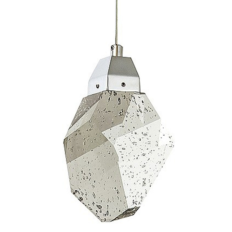 Подвесной светильник с хрустальным плафоном хром Esme Crystal Chrome Hanging Lamp Хром Прозрачный Подвесной светильник с хрустальным плафоном хром Esme Crystal Chrome Hanging Lamp Хром Прозрачный в Самаре | Loft Concept