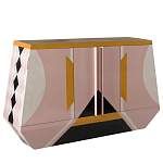 Дизайнерский комод с геометрическим рисунком Arredi варинант исполнения - 1 | Loft Concept в Самаре