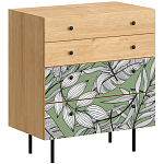 Комод с принтом на ящиках Elise Chest of Drawers варинант исполнения - 3 | Loft Concept в Самаре