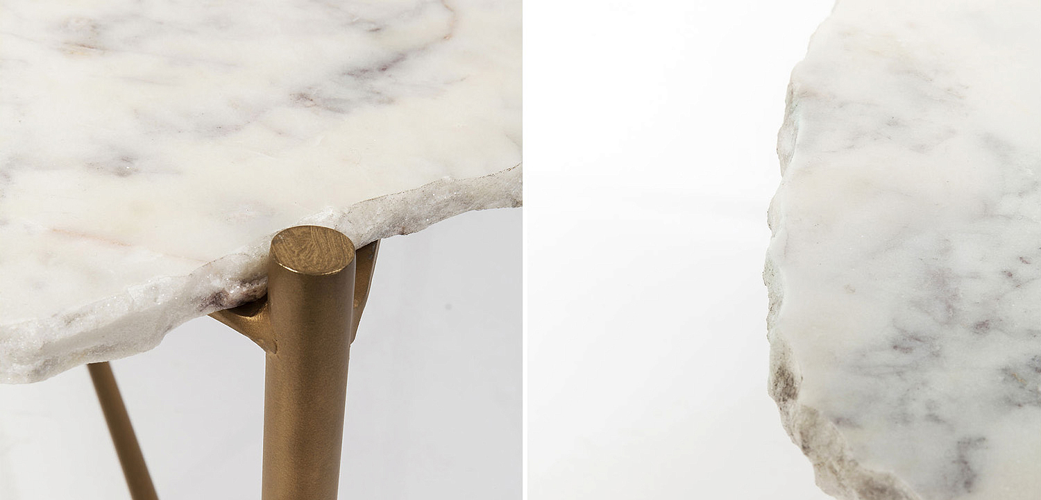 Кофейный стол White Stone - Loft-Concept в Самаре