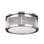 Потолочный светильник с цилиндрическим плафоном из рифленого прозрачного стекла Feiss варинант исполнения - 5 | Loft Concept в Самаре