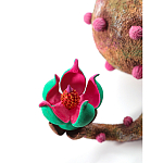 Статуэтка тропический фрукт Pandora Tropical Fruit Fuchsia Green Brown Flower варинант исполнения - 1 | Loft Concept в Самаре