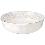 Обеденный сервиз белого цвета из фарфора на 6 персон 23 предмета Floral Charm варинант исполнения - 5 | Loft Concept в Самаре