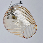 Подвесной светильник со стеклянном плафоном в форме бокала Kaleido варинант исполнения - 7 | Loft Concept в Самаре