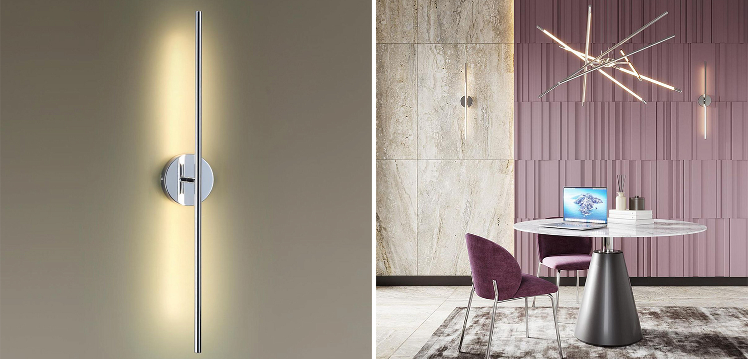 Бра Trumpet Tube Chrome Line Бра Trumpet Tube Chrome Line - Loft-Concept в Самаре