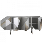 Комод с фасадом из геометрических фигур Coleccion Alexandra варинант исполнения - 1 | Loft Concept в Самаре