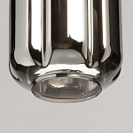 Люстра с 5-ю плафонами серого цвета Smoked Prism варинант исполнения - 5 | Loft Concept в Самаре