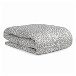 Постельное белье серого цвета с рисунком 200х220 см Blossom Essence варинант исполнения - 1 | Loft Concept в Самаре