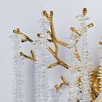 Бра золотого цвета с ветвями и хрустальными подвесками FAIRYTREE Light варинант исполнения - 4 | Loft Concept в Самаре
