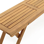 Деревянная скамья складная Jerome Wood Bench варинант исполнения - 5 | Loft Concept в Самаре